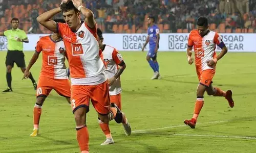 கால்பந்து போட்டி.. கோவா அணி அரை இறுதிக்கு தகுதி.!