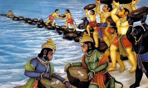 ஶ்ரீராமர் என எழுதிய கற்கள் மிதந்தது ஏன்? அனுமருக்கு பகவான் சொன்ன ரகசியம்