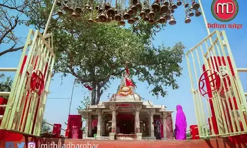 சுவற்றில் எழுதினால் குறைகள் தீரும்.பீகாரிலிருக்கும் விநோத அனுமர் கோவில்