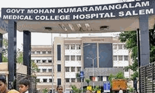 சேலம் அரசு மருத்துவமனையில் படுக்கை வசதியின்றி நோயாளிகள் அவதி.!