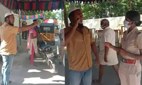 சென்னையில் ஆட்டோ ஓட்டுநர் பெண் போலீசை தரைகுறைவாக பேசி, தி.மு.க அமைச்சர் பெயரை சொல்லி  அராஜகம்!