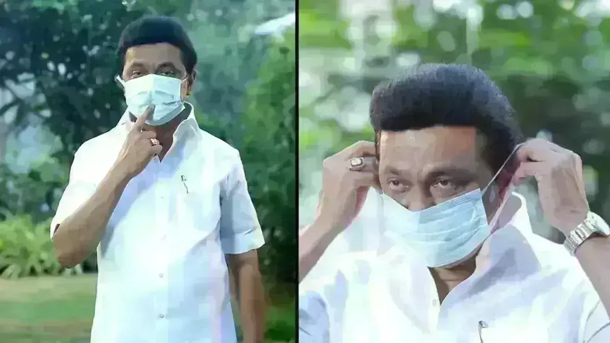 முககவசம் போட்டு காண்பிப்பதை நிறுத்திவிட்டு தடுப்பூசி பணிகளில் ஸ்டாலின் கவனம் செலுத்தலாம்.. செல்லூர் ராஜூ.!