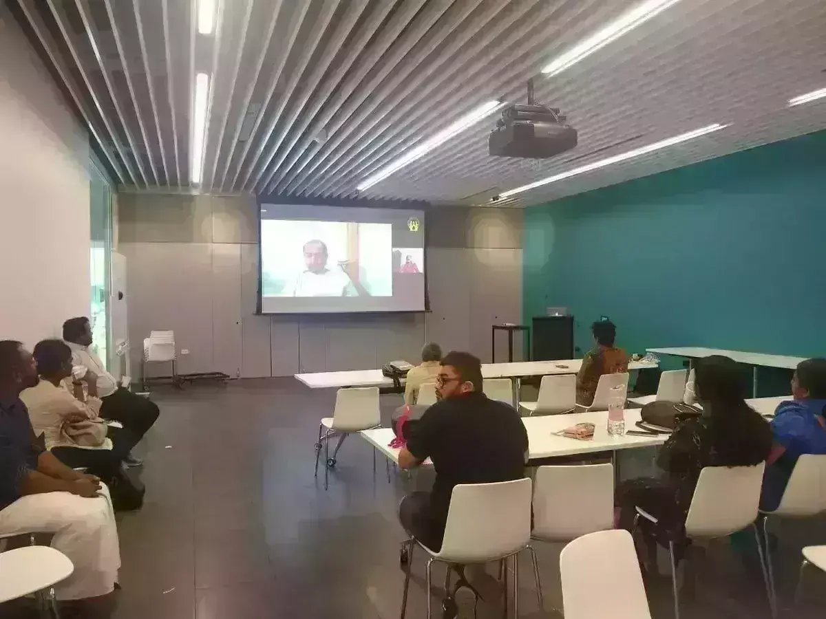 அமெரிக்கா அமைப்புகளுடன், உலக சாதனை முயற்சியில் நடைபெற்ற முத்தமிழ் கலைவிழா!