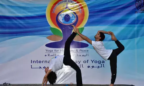 எகிப்து நாட்டில் இந்தியா ஹவுஸ் பகுதியில் நடைபெற்ற சர்வதேச யோகா நிகழ்ச்சி! எகிப்து நாட்டில் இந்தியா ஹவுஸ் பகுதியில் நடைபெற்ற சர்வதேச யோகா நிகழ்ச்சி!