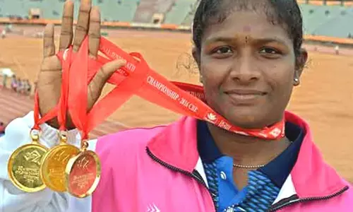 மதுரையை சேர்ந்த தடகள வீராங்கனை ரேவதி ஒலிம்பிக் போட்டிக்கு தகுதி.!