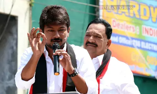 ராணிப்பேட்டையில் மன்னராட்சி நடத்துகிறாரா தி.மு.க எம்.எல்.ஏ காந்தி? - இளவரசர்கள் போல் சுற்றும் காந்தியின் மகன்கள்!