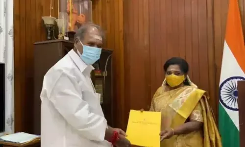 புதுச்சேரி: அமைச்சர்களுக்குப் பதவி ஒதுக்கீடு செய்வதை விரைவுபடுத்த முதல்வருக்கு ஆளுநர் கோரிக்கை!