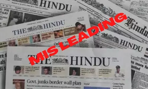 பாரதத்தை சிறுமைப்படுத்தும் நோக்கில் கட்டுரை வெளியிட்ட தி இந்து நாளிதழ் : மெளனமாக சாதித்து காட்டிய மத்திய அரசு!