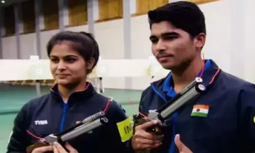 10 மீட்டர் ஏர் பிஸ்டல் கலப்பு இரட்டையர் பிரிவில் தோல்வியை தழுவிய இந்தியா.!