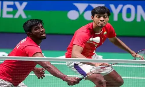ஒலிம்பிக் பேட்மிண்டன் போட்டி.. இந்திய இணை வெற்றி.!
