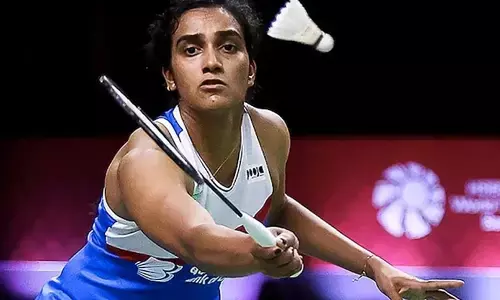 பேட்மிண்டன் போட்டி.. பி.வி.சிந்து காலிறுதிக்கு முன்னேற்றம்.!