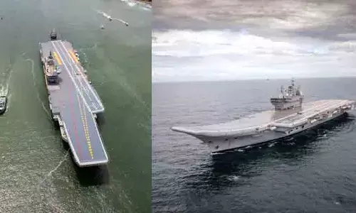 இந்தியாவின் முயற்சியில் முதல் விமானம் தாங்கி கப்பல்: சோதனை ஓட்டம் வெற்றி !