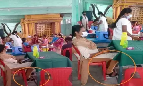 வேலூரில் கோவிலுக்குள் காலணி அணிந்து கிறிஸ்துவ ​​மருத்துவர் ரெஜினா செய்த இழிவான காரியம் - ஒட்டுமொத்த கிராமும் கொடுத்த செருப்படி பதில்..!