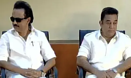 தி.மு.க. சாயம் வெளுத்துவிட்டது !கமல் ட்வீட் !