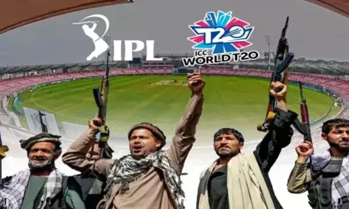 ஆப்கானிஸ்தானில் கிரிக்கெட் மைதானங்களை பிடித்த தாலிபான்கள்! அதிர்ச்சியடைந்த வீரர்கள்!