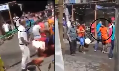 மேற்கு வங்கத்தில் தலிபான் ஆட்சியா..? கோவிலில் பிரார்த்தனை செய்ய திரண்ட இந்து பக்தர்கள் மீது காவல்துறை கொடூரமாக தடியடி..!