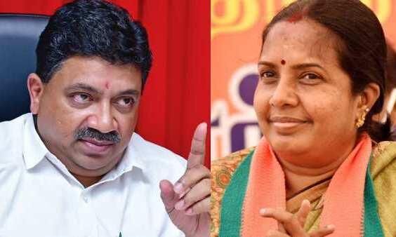 சட்டப்பேரவையில் வானதி சீனிவாசன் மற்றும்  நிதி அமைச்சர் தியாகராஜன் இடையே நடைபெற்ற காரசார  விவாதம் !