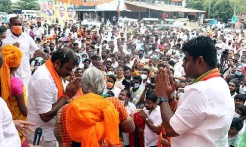 பாஜகவில் சேருவது எனது சிறுவயது கனவு ! சொந்த கிராமத்தில் நெகிழ்ந்த மத்திய அமைச்சர் எல்.முருகன் !