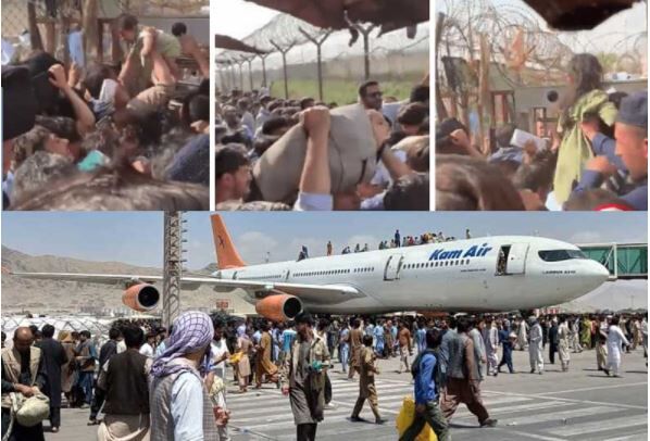 குழந்தைகளையாவது எடுத்து செல்லுங்கள் !அமெரிக்க வீரர்களிடம் கெஞ்சும் ஆப்கான் தாய்மார்கள் !