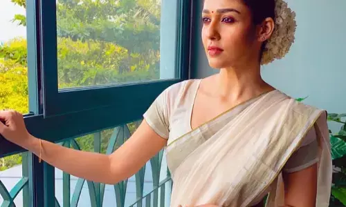 ரசிகர்கள் கூட்டத்தில் சிக்கிய நயன்தாரா !