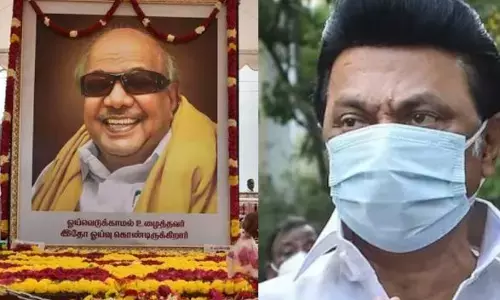 ரூ.39 கோடியில் கருணாநிதிக்கு நினைவிடம் ! பேரவையில் ஸ்டாலின் அறிவிப்பு !