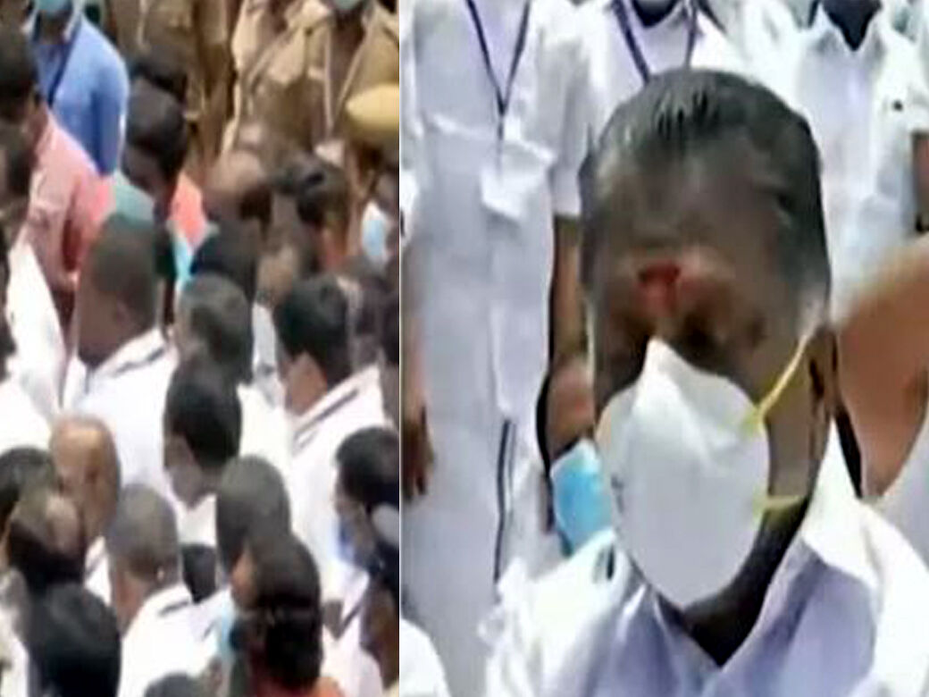 அ.தி.மு.க. எம்.எல்.ஏ.க்கள் சாலை மறியல் ! சென்னையில் பதற்றம்!