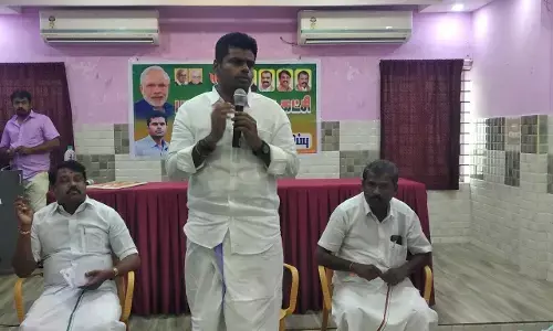 ஜெயலலிதா பல்கலைக்கழகத்தை இணைக்கும் முயற்சியை தி.மு.க. கைவிட வேண்டும் ! - அண்ணாமலை!