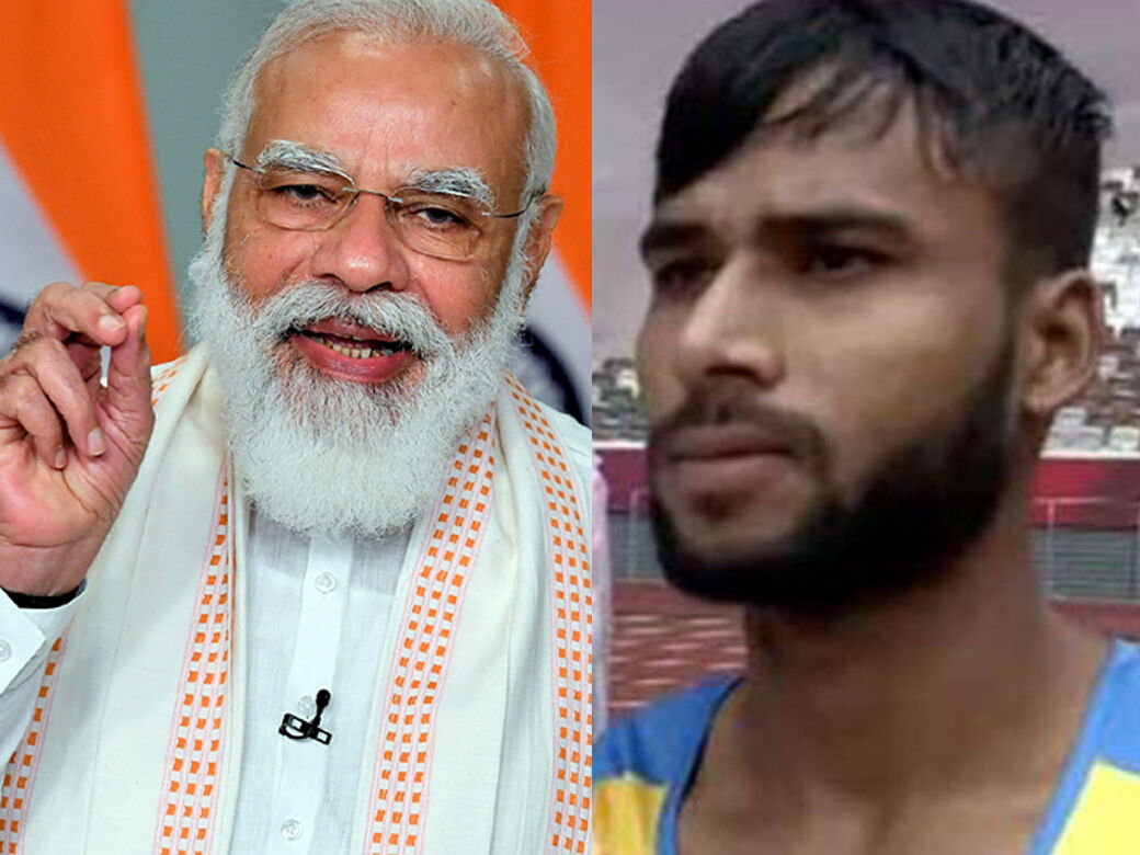 பாராலிம்பிக்கில் கடின உழைப்பால் கிடைத்த வெள்ளி ! - பிரவீன்குமாரை பாராட்டிய பிரதமர் மோடி!