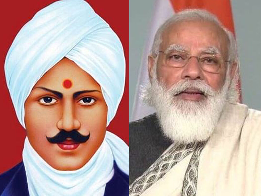 சுப்பிரமணிய பாரதியாரின் 100வது நினைவு நாள்! பிரதமர் மோடி தமிழில் புகழாரம் !