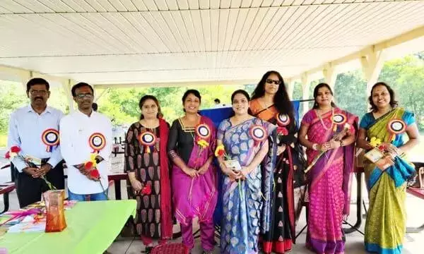 அமெரிக்காவில் பெண்கள் மூலமாக நடைபெற்ற தமிழ் புத்தக கண்காட்சி !