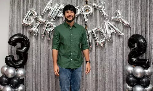 கௌதம் கார்த்திக்கின் பிறந்தநாள் கொண்டாட்டங்கள்!