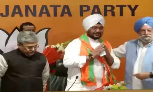 பாஜகவில் இணைந்த முன்னாள் குடியரசுத் தலைவர் பேரன் !