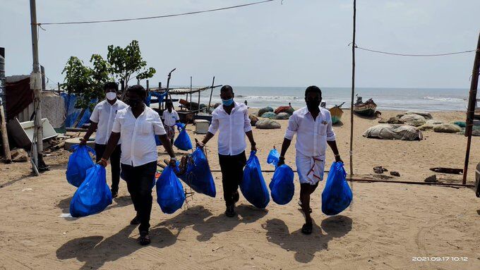 பெசன்ட் நகர் கடற்கரை தூய்மை பணி குறித்த பொய் செய்திகளுக்கு ஆதாரத்துடன் பதிலடி கொடுத்த பா.ஜ.க!