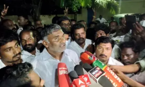 லஞ்ச ஒழிப்புத்துறையினர் ஏமாற்றத்துடன் திரும்பினர் ! - கே.சி.வீரமணி !