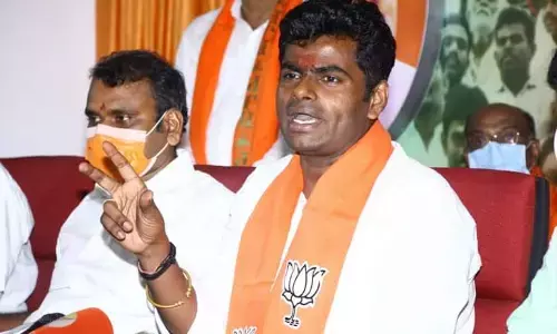 உள்ளாட்சி தேர்தலில் அ.தி.மு.க. பா.ஜ.க. கூட்டணி மிகப்பெரிய வெற்றி பெறும்!  - அண்ணாமலை!