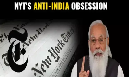 இந்தியாவிற்கு எதிராக பொய் செய்தி வெளியிட நியூயார்க் டைம்ஸ் ஊடகத்திற்கு கொடுக்கப்பட்ட அஜெண்டா - மீண்டும் மூக்குடைந்த சோகம்..!