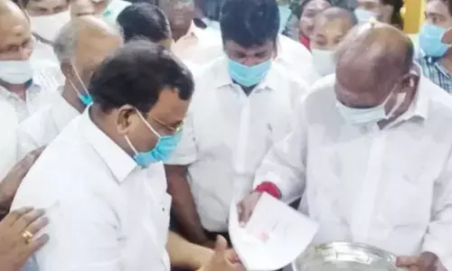 புதுச்சேரி மேலவை எம்.பி. தேர்தல் பா.ஜ.க. வேட்பாளர் அறிவிப்பு - நீண்ட நாள் சஸ்பென்ஸ் முடிவு!