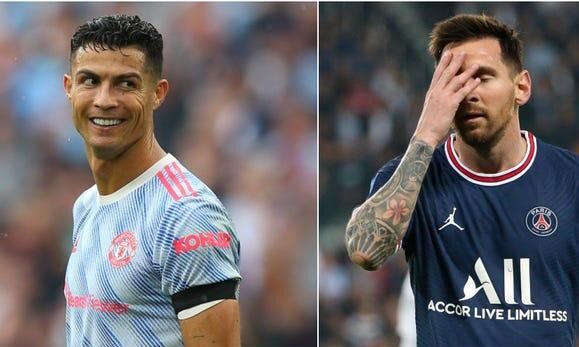 மெஸ்சியை பின்னுக்குத் தள்ளினார் ரொனால்டோ !