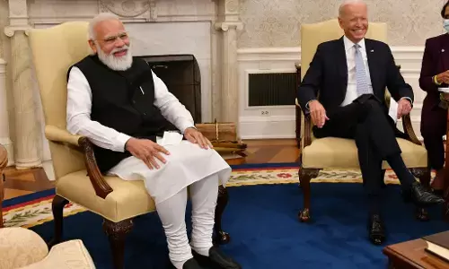 பூர்வீகம் இந்தியாவா! அதிபர் ஜோ பைடன் பேச்சால் வெள்ளை மாளிகையில் சிரிப்பலை!