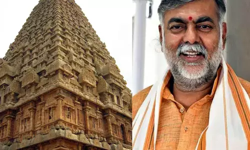 7 உலக அதிசயங்களை விட அதிக சிறப்புகளை கொண்டது தஞ்சை பெரிய கோயில்! மத்திய அமைச்சர் புகழாராம்!