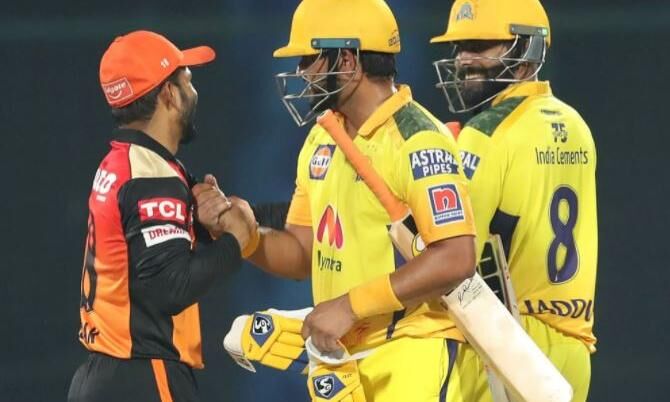 இன்று சென்னை, ஐதராபாத் அணிகள் பலப்பரீட்சை! பிளே ஆஃப் தகுதியை அடையுமா சி.எஸ்.கே!