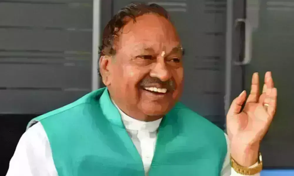 கர்நாடக மக்களும், தமிழர்களும் சகோதரர்களாகவே உள்ளனர்! மதுரையில் அமைச்சர் ஈஸ்வரப்பா பேட்டி!