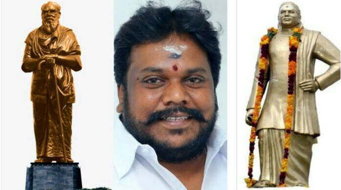 திருச்சி: பெரியார் சிலை அருகில் 150 அடி உயரத்தில் தேவர் சிலை! முக்குலத்தோர் சங்கங்கள் அதிரடி முடிவு!