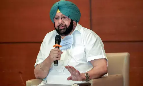 காங்கிரசின் உட்கட்சி பூசலை மறைக்க என் மீது பழி சுமத்துகின்றனர்! - அமிரிந்தர் சிங்!