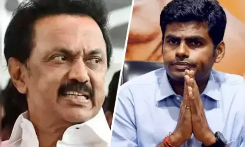 தி.மு.க ஆட்சி செய்வதால் பெண்கள் தங்கள் சுருக்குப்பையை பத்திரமாக வைத்துக்கொள்ளவும் - அண்ணாமலை !