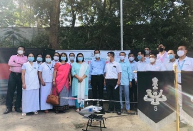 தெற்கு ஆசியாவில் புதிய மைல்கல்: ட்ரோன் மூலம் தடுப்பு மருந்து விநியோகித்த இந்தியா!