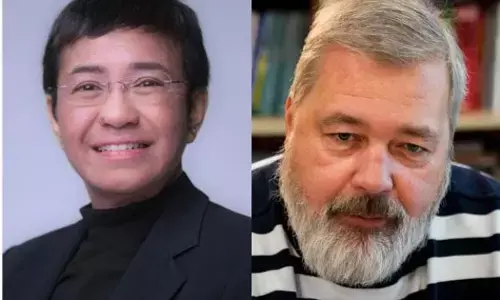 பிலிப்பைன்ஸ், ரஷ்யா பத்திரிகையாளர்களுக்கு அமைதிக்கான நோபல் பரிசு!