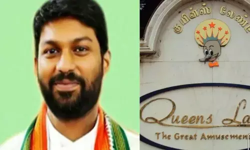 கோயில் நிலத்தை ஆக்ரமித்து பொழுதுபோக்கு பூங்கா ! காங்கிரஸ்  M.L.Aவின் கைவண்ணம் !