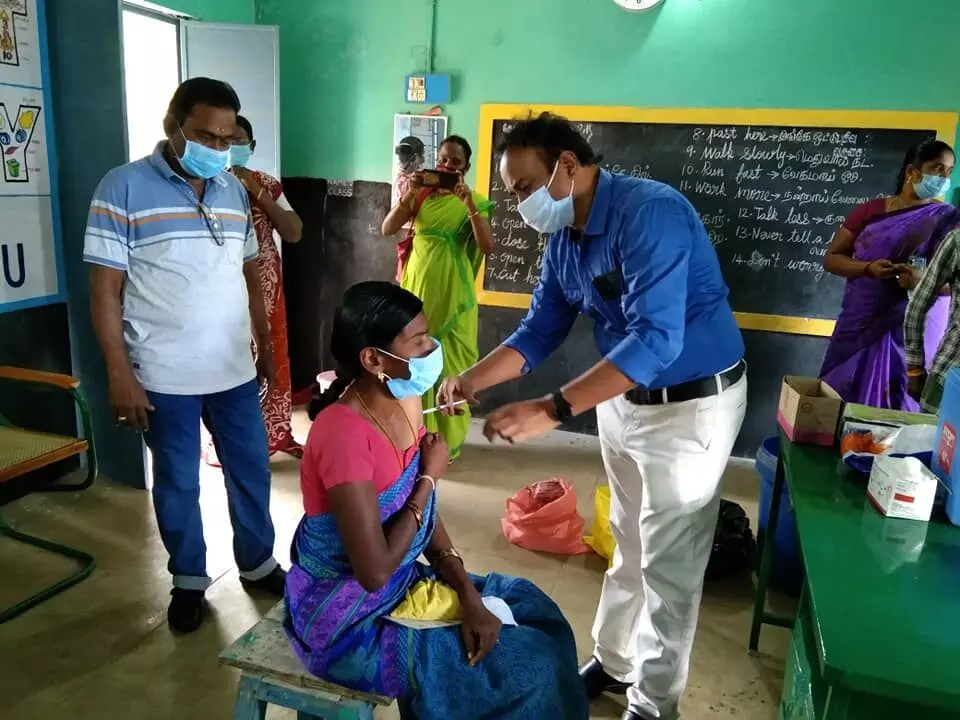 தமிழகத்தில் 5வது மெகா தடுப்பூசி முகாம் தொடக்கம்!