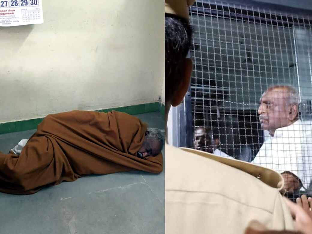 அடிதடியில் ஈடுபட்ட தி.மு.க. எம்.பி.யை கைது செய்யாமல் தர்ணாவில் ஈடுபட்ட முன்னாள் மத்திய அமைச்சர் பொன்.ராதாகிருஷ்ணனை கைது செய்த போலீஸ் !